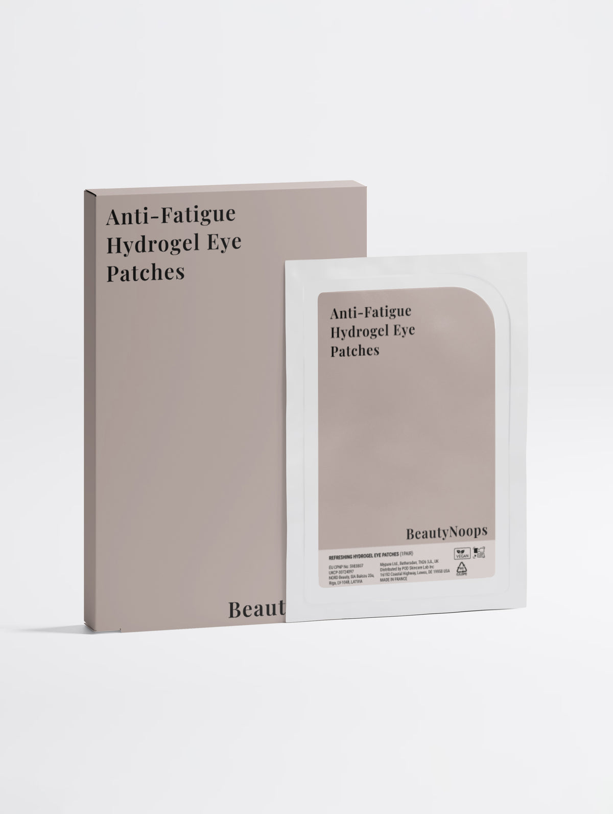 Anti-Fatigue Hydrogel Eye Patches